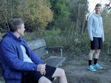 Tom Faulk shows Cock in Public 0049 gif