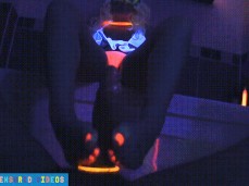 rave footjob gif