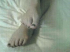 Showing Off Pretty Feet gif