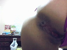 butthole wink gif