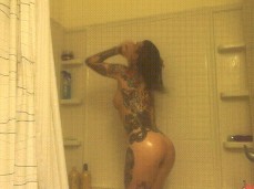 JoannaAngel sexy shower gif