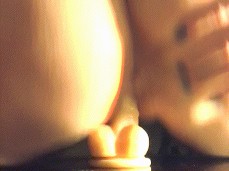 Beautiful ass riding dildo gif