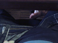 #footjob #under table gif