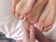 Cum on soles gif