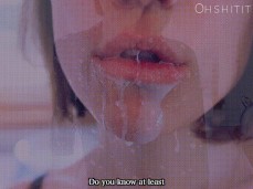 #cum mouth #cum spit gif