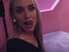 Looking around blowjob gif