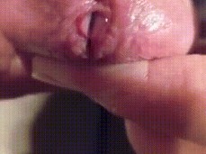 Milking precum gif