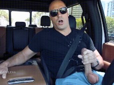 Sean Lawless cums in his car 1254 3 gif