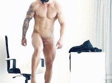 muscle hunk gif