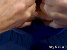 Pussy gape at the MAX gif