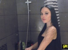 wet shower gif