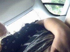 Effy Cumming in the Car - effygrace.manyvids.com gif