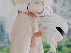 2B Blowjob gif