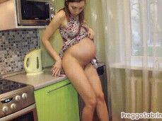 Preggo Sabrina gif