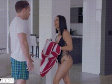 Vanessa Sky in bikini seducing gif