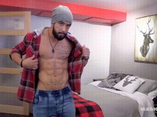 Maskurbate Lumberjack;  abs; pov 0151 gif