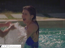 Swimsuit Pool Fun gif