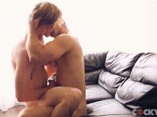 gay riding and kissing gif