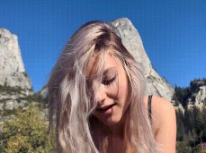 Outdoor blowjob gif