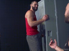 MenOver30 - Jake Morgan's Locker Room Boner 0020 5 gif