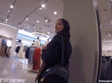 Little caprice walking gif