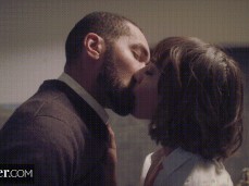 A kiss long time coming gif