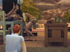 WW SIMS PORNO eat ass gif