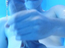 Hard Underwater Cock gif