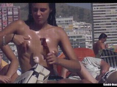 topless teen gif