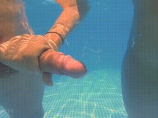 handjob underwater gif