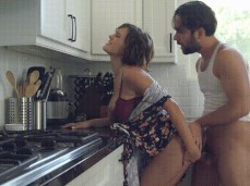 Milf kitchen gif