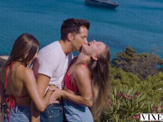 hot threesome gif