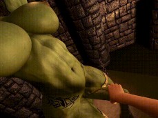 orc handjob gif