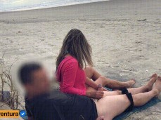 Casalaventura  handjob on the beach gif