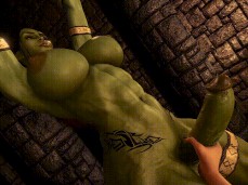 orc handjob gif