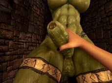 orc handjob gif