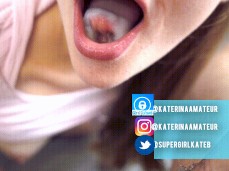 Cum in mouth gif