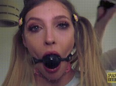 gagged gif