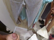 HANDJOB in DRESSING ROOM gif