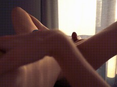 dildo footjob gif