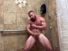 Ginger gym shower stroke gif