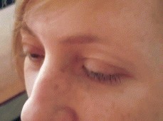 Gorgeous freckled beauty gif