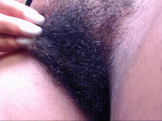 Yummy ebony bush gif