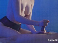 POV submissive HJ gif