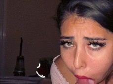 hot cum in mouth gif