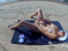 masturbation at beach gif