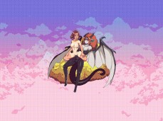 cloud meadows dragon girl gif