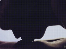 Beautiful silhouette oral gif