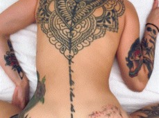 Tattooed Doggystyle POV gif