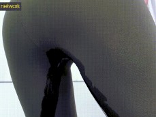 Amanda Estela Takes A Pissing In Her Yoga Pants gif